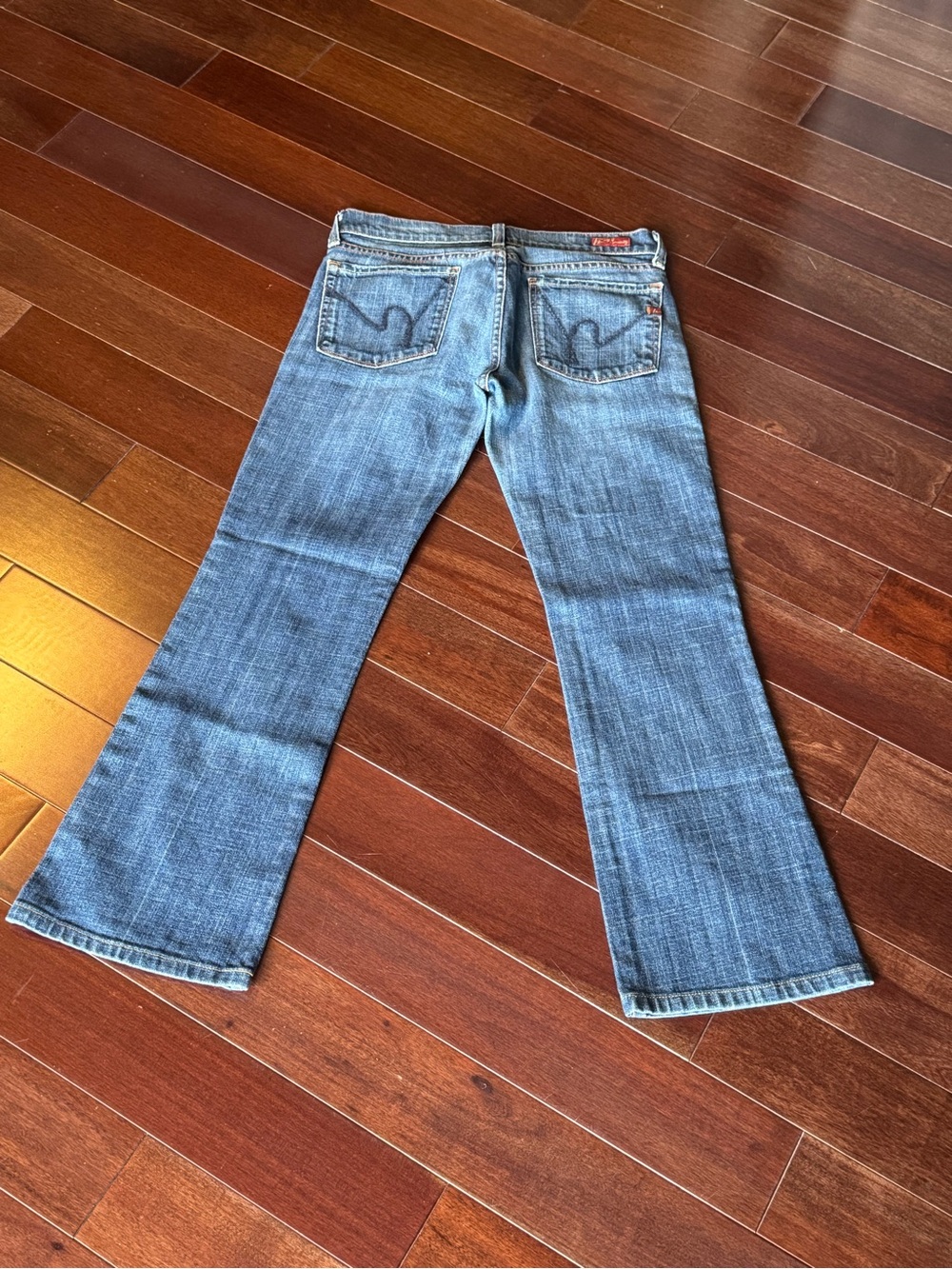 Citizens of Humanity Kelly Stretch Y2K low waist bootcut jeans size 27 GUC - Picture 2 of 9